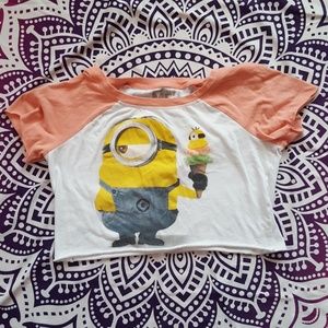 Minions Crop Top